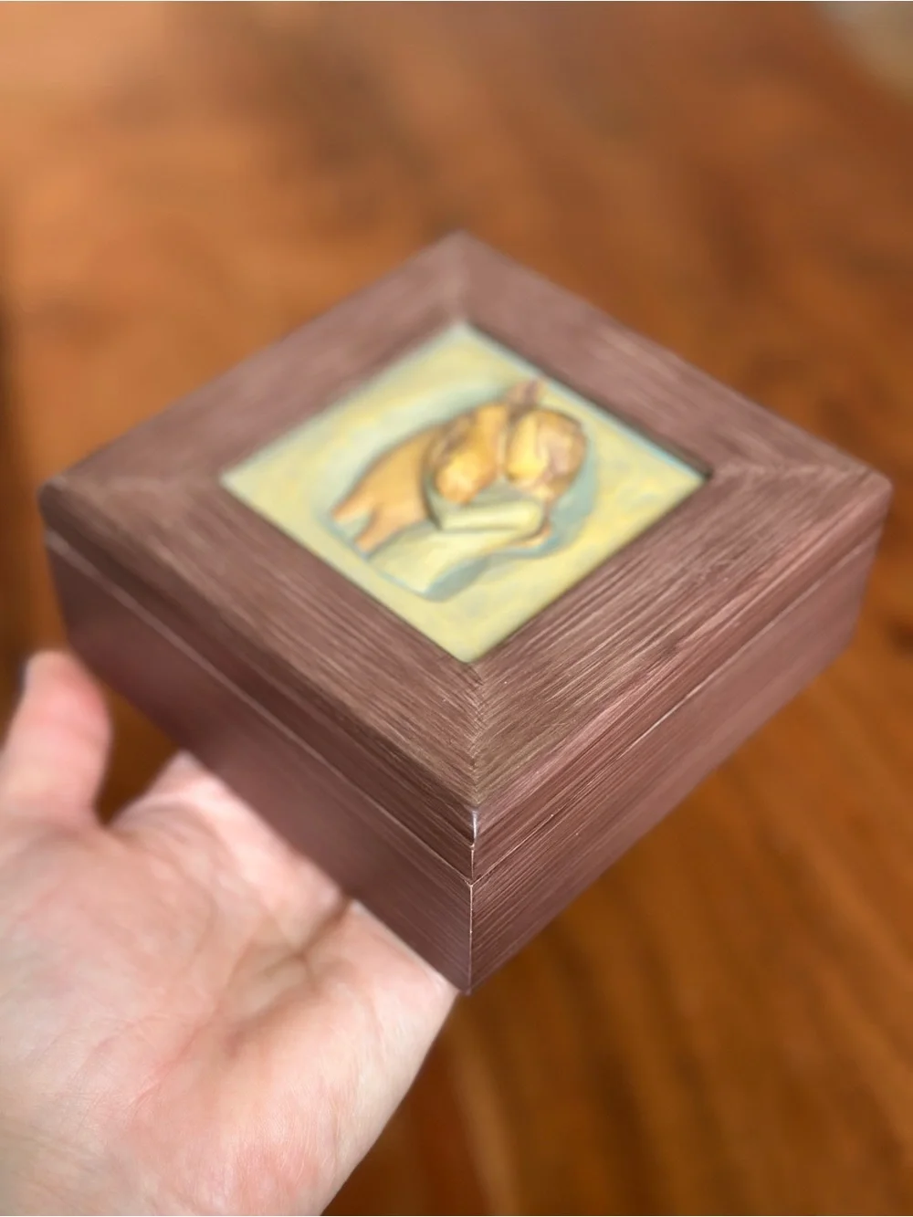 Willow Tree Quiet Strength Memory Box Equestrian Keepsake Box Cottagecore Decor
